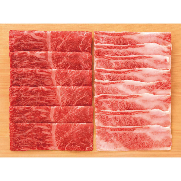 神戸牛　モモ・バラ　すき焼き用(計500g)