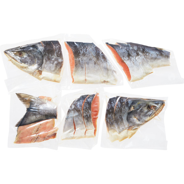 北海道礼文島・利尻島沖産　熟成新巻鮭姿L(姿・1.5kg)