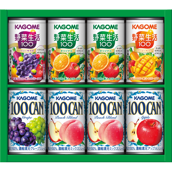 カゴメ　すこやかファミリーギフト(8本)