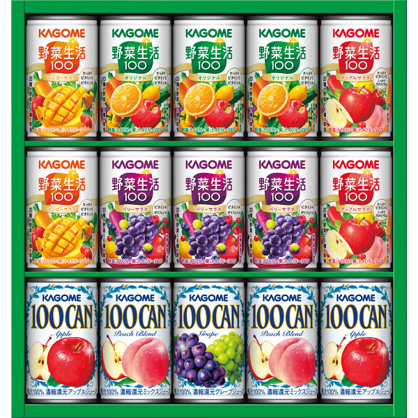 カゴメ　すこやかファミリーギフト(15本)