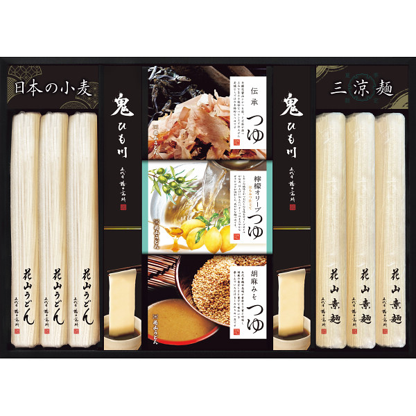 三種のつゆで味わう老舗の三涼麺