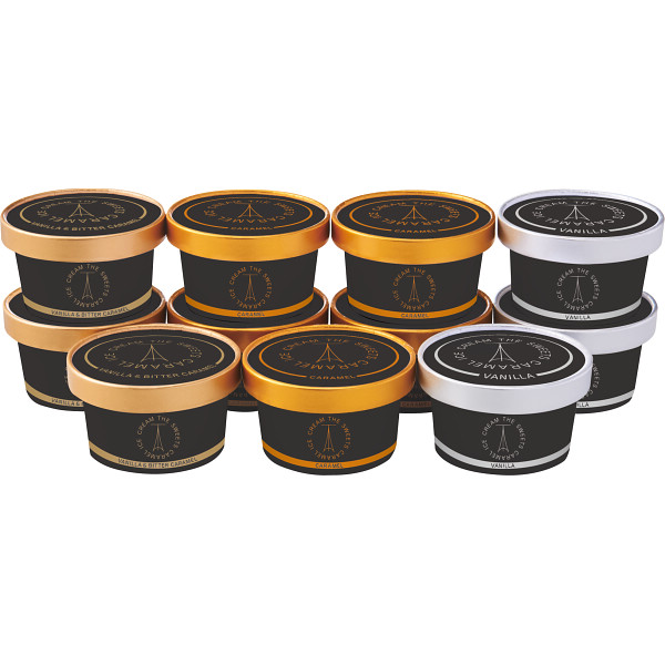 ザ・スウィーツ　北海道生クリームのたっぷりキャラメルアイスクリーム(11個)