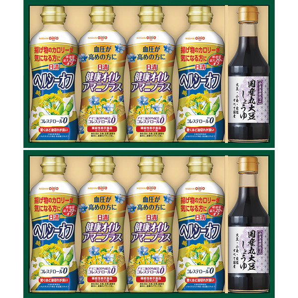 日清　バラエティオイル&丸大豆しょうゆギフト