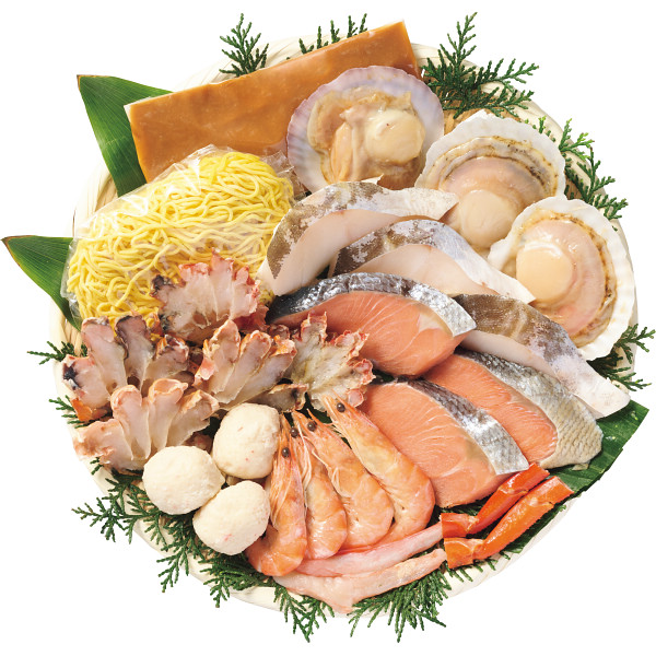 紅ずわいがに入り　海鮮寄せ鍋セット(3〜4人前)