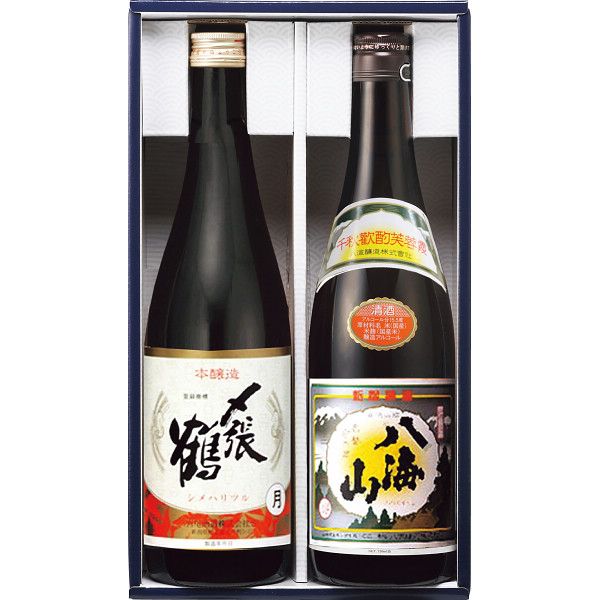 新潟地酒飲みくらべ(〆張鶴・八海山)