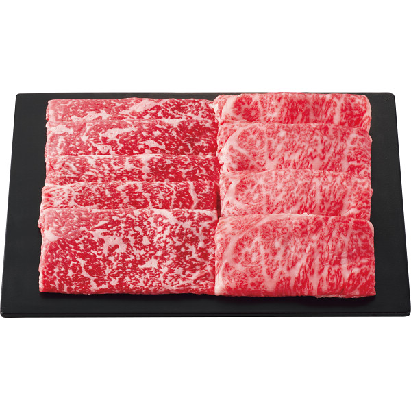 銀座吉澤松阪牛ロース・モモすき焼き用(計500g)