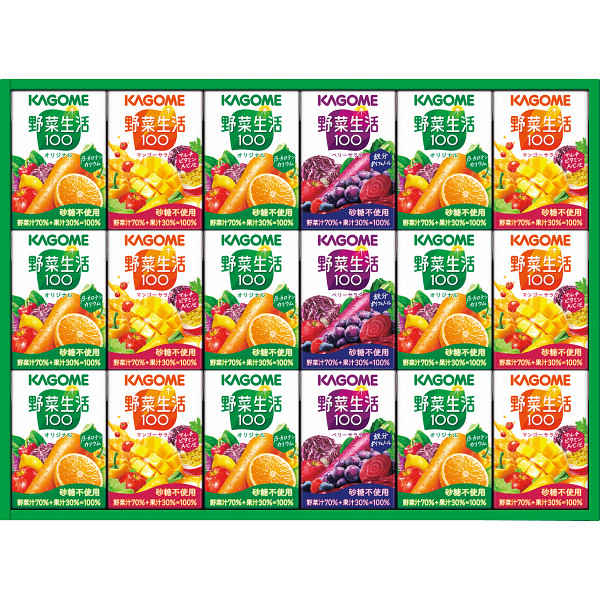 カゴメ小容量野菜飲料ギフト(18本)