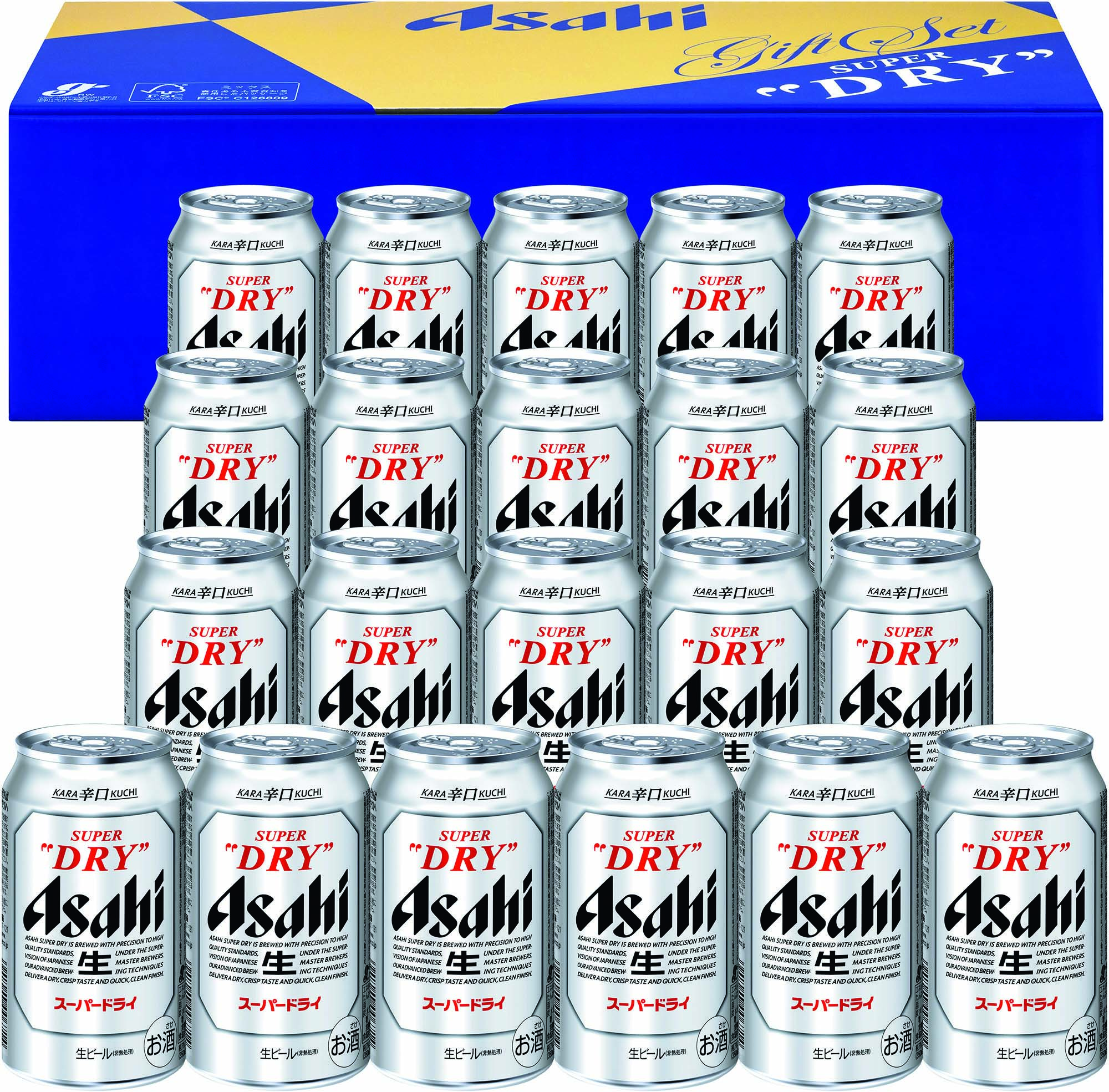 アサヒ　スーパードライ缶ビールセット(21缶)