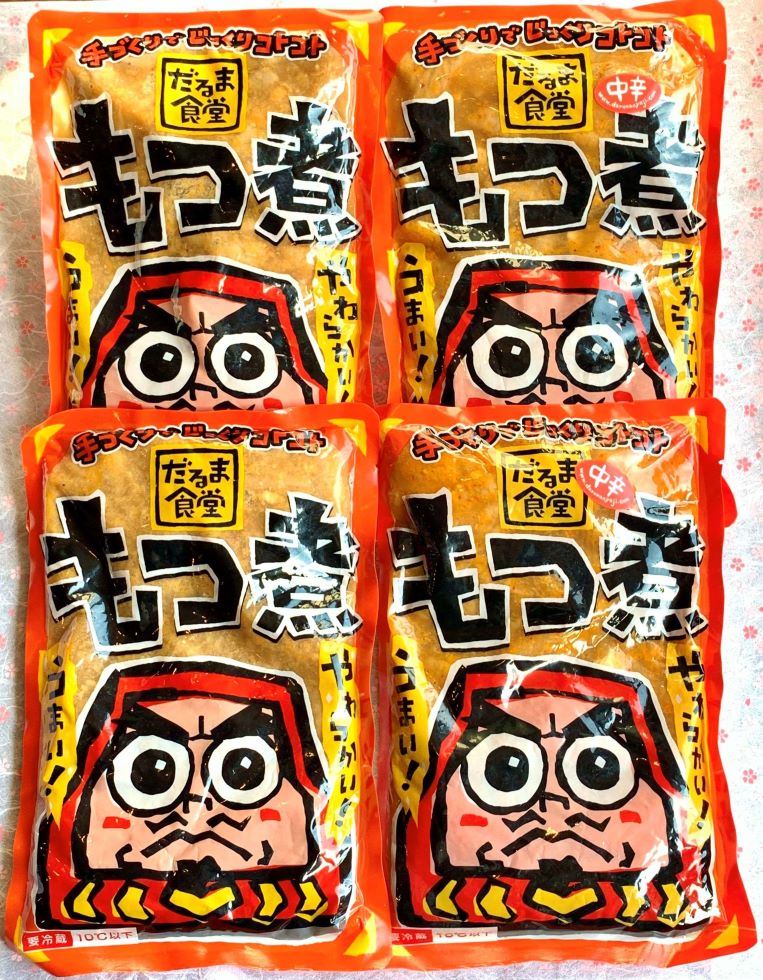 だるま食堂のもつ煮たっぷり4パックセット