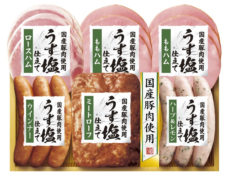 丸大食品　国産豚肉使用うす塩仕立て